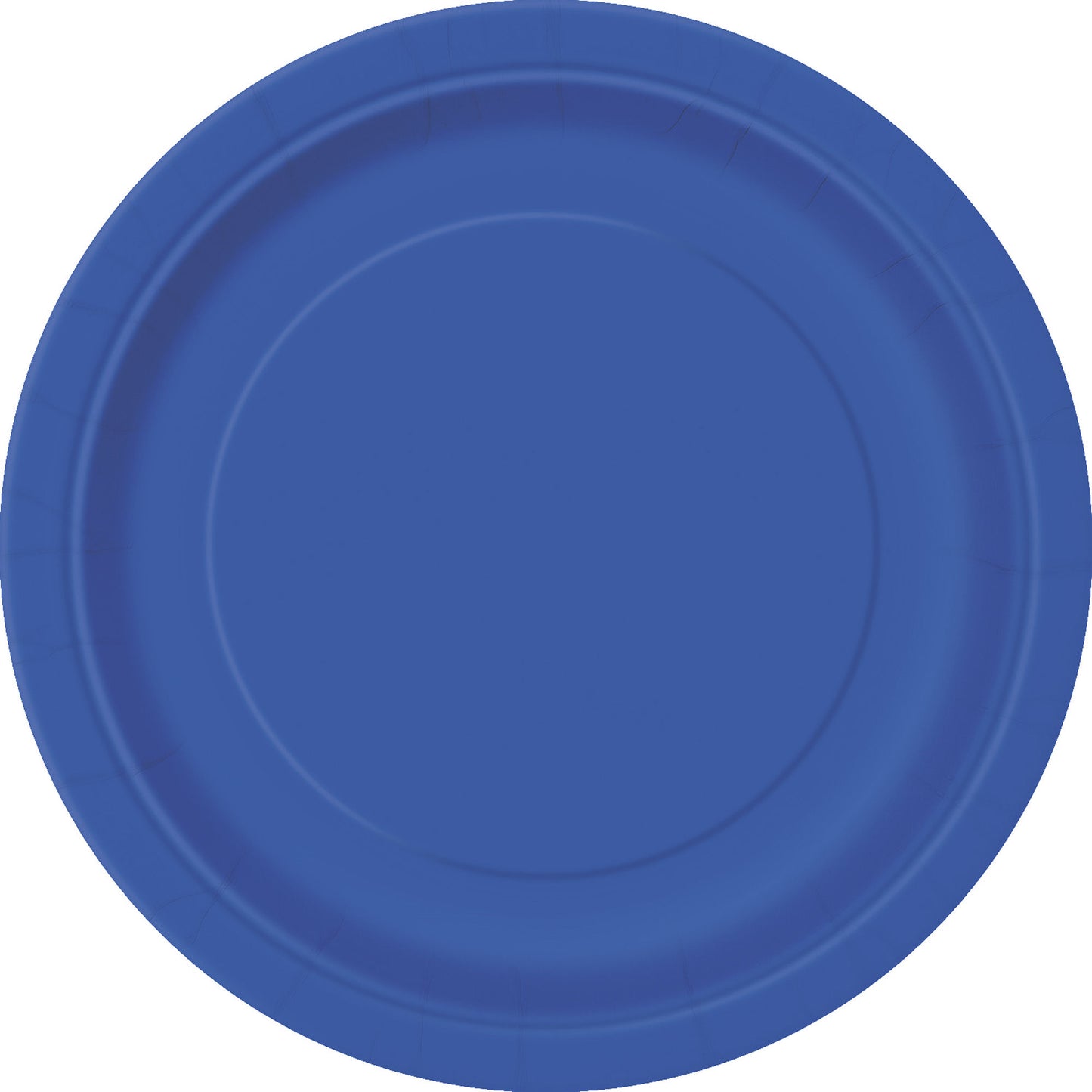 Sustainably Sourced 7" or 9" Recyclable ROYAL BLUE Paper Party Plates