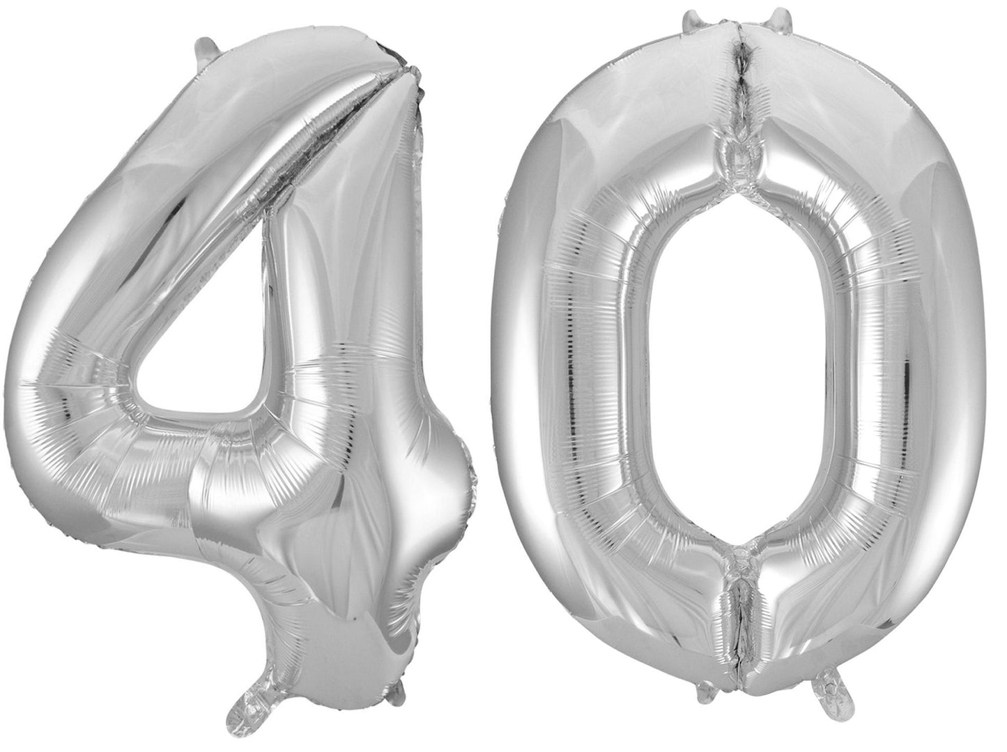 40th Birthday 34" Foil Balloon Kit In A Choice Of 8 Colours