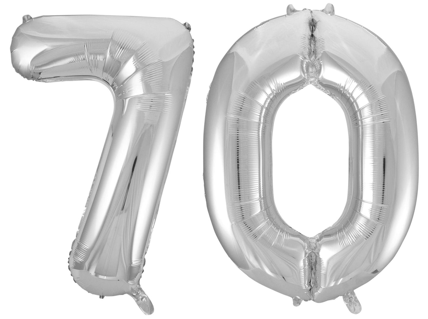 70th Birthday 34" Foil Balloon Kit In A Choice Of 8 Colours