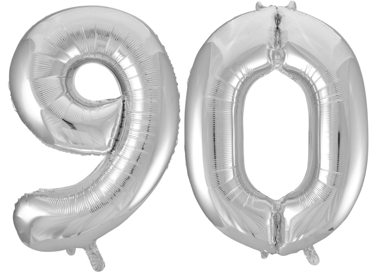 90th Birthday 34" Foil Balloon Kit In A Choice Of 8 Colours