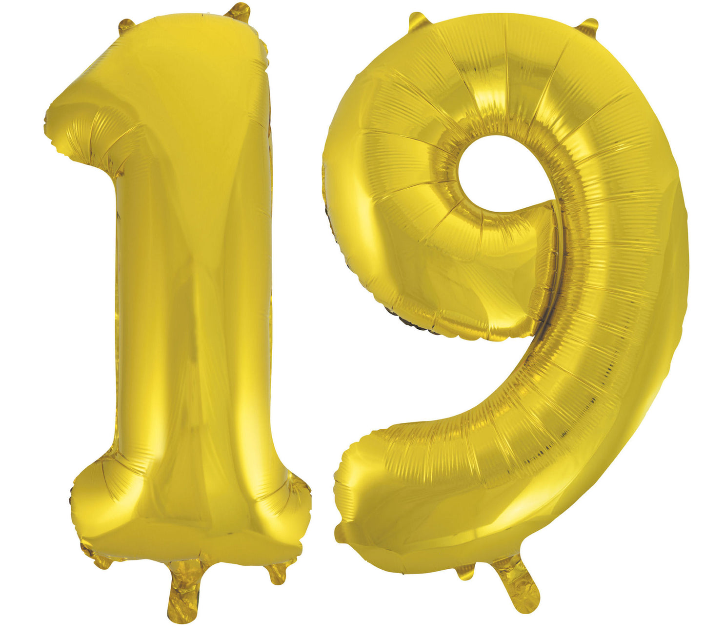 19th Birthday 34" Foil Balloon Kit In A Choice Of 8 Colours