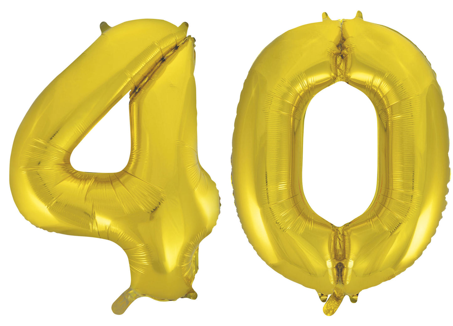 40th Birthday 34" Foil Balloon Kit In A Choice Of 8 Colours