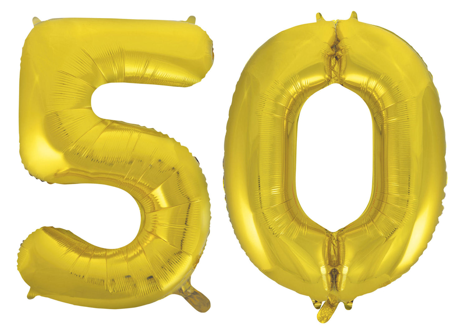 50th Birthday 34" Foil Balloon Kit In A Choice Of 8 Colours