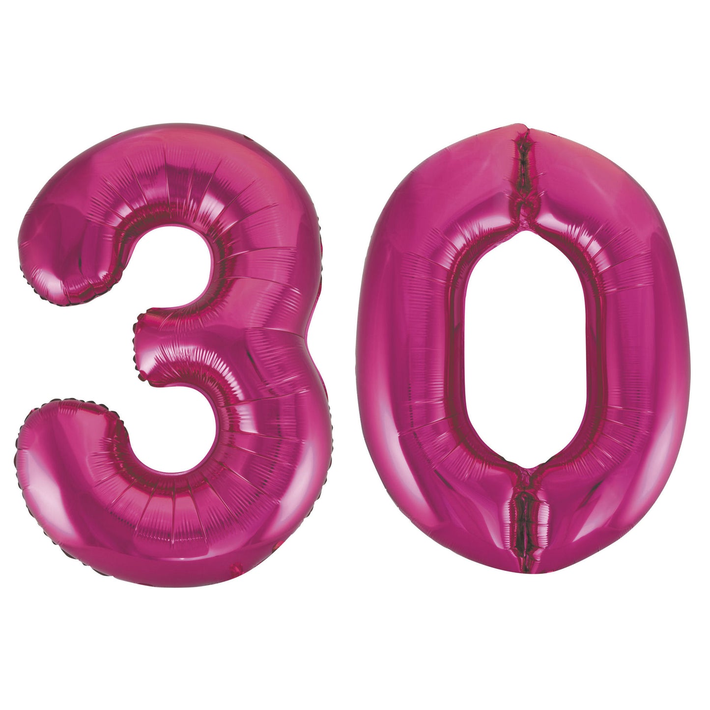 30th Birthday 34" Foil Balloon Kit In A Choice Of 8 Colours