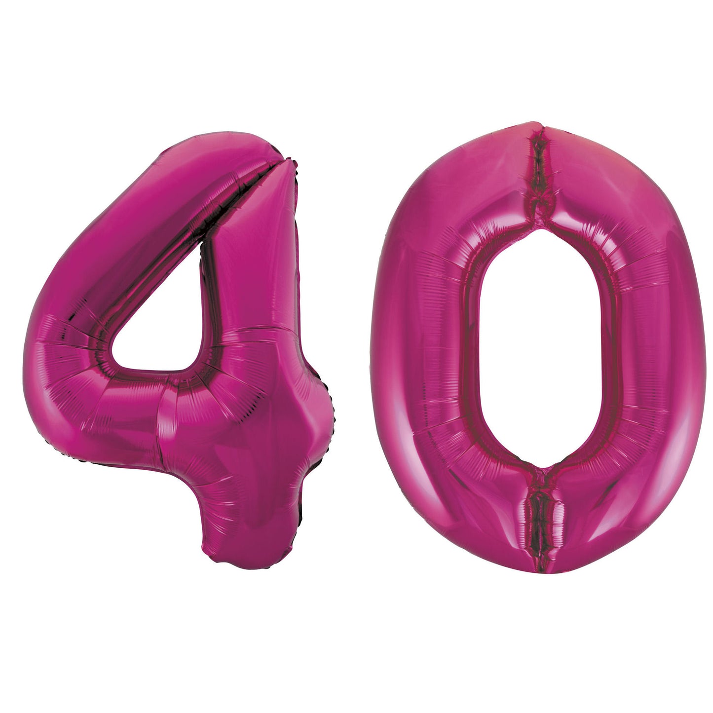 40th Birthday 34" Foil Balloon Kit In A Choice Of 8 Colours