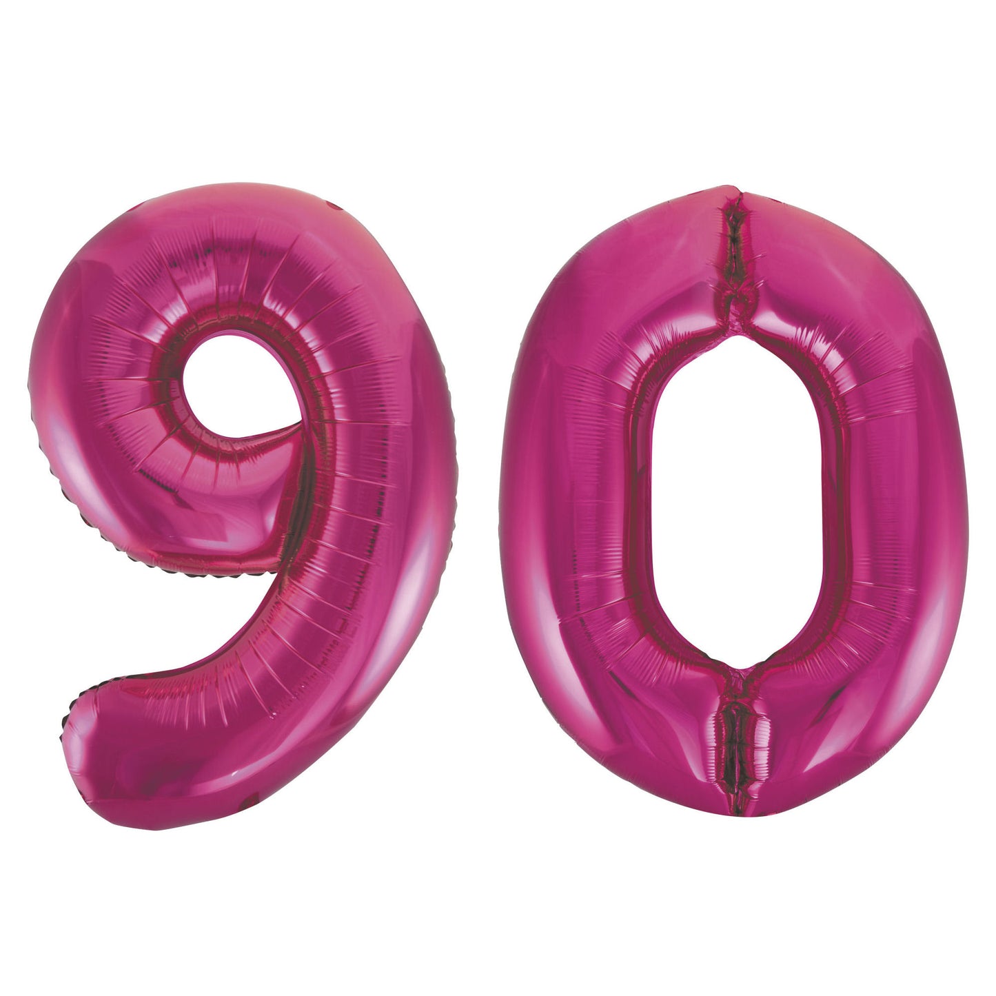 90th Birthday 34" Foil Balloon Kit In A Choice Of 8 Colours