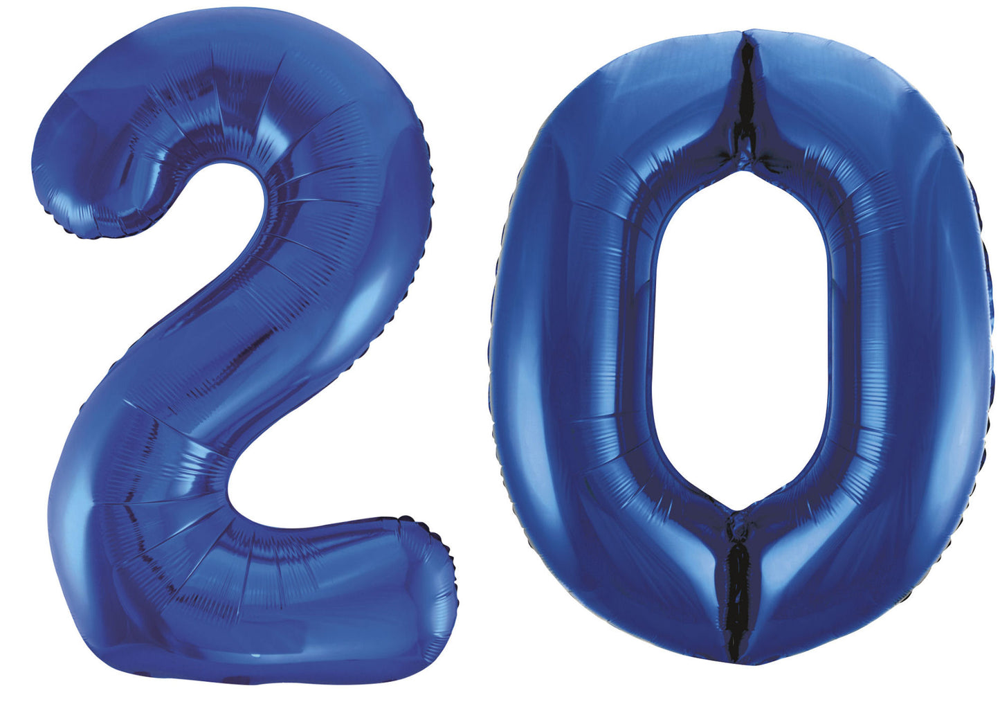 20th Birthday 34" Foil Balloon Kit In A Choice Of 8 Colours