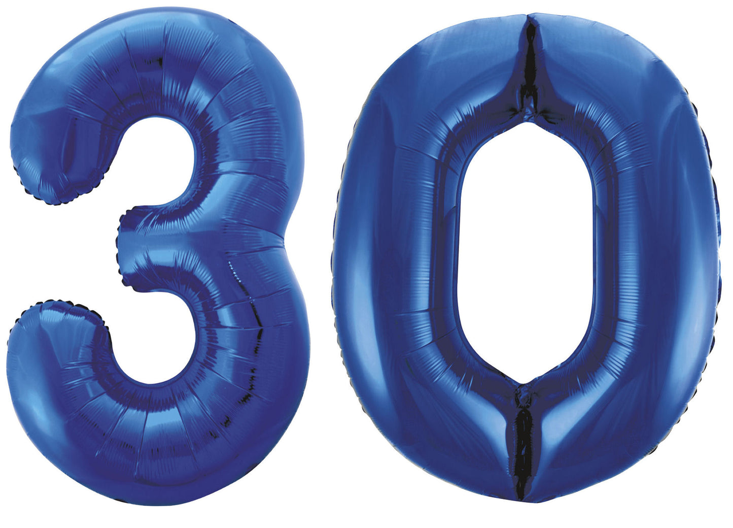 30th Birthday 34" Foil Balloon Kit In A Choice Of 8 Colours