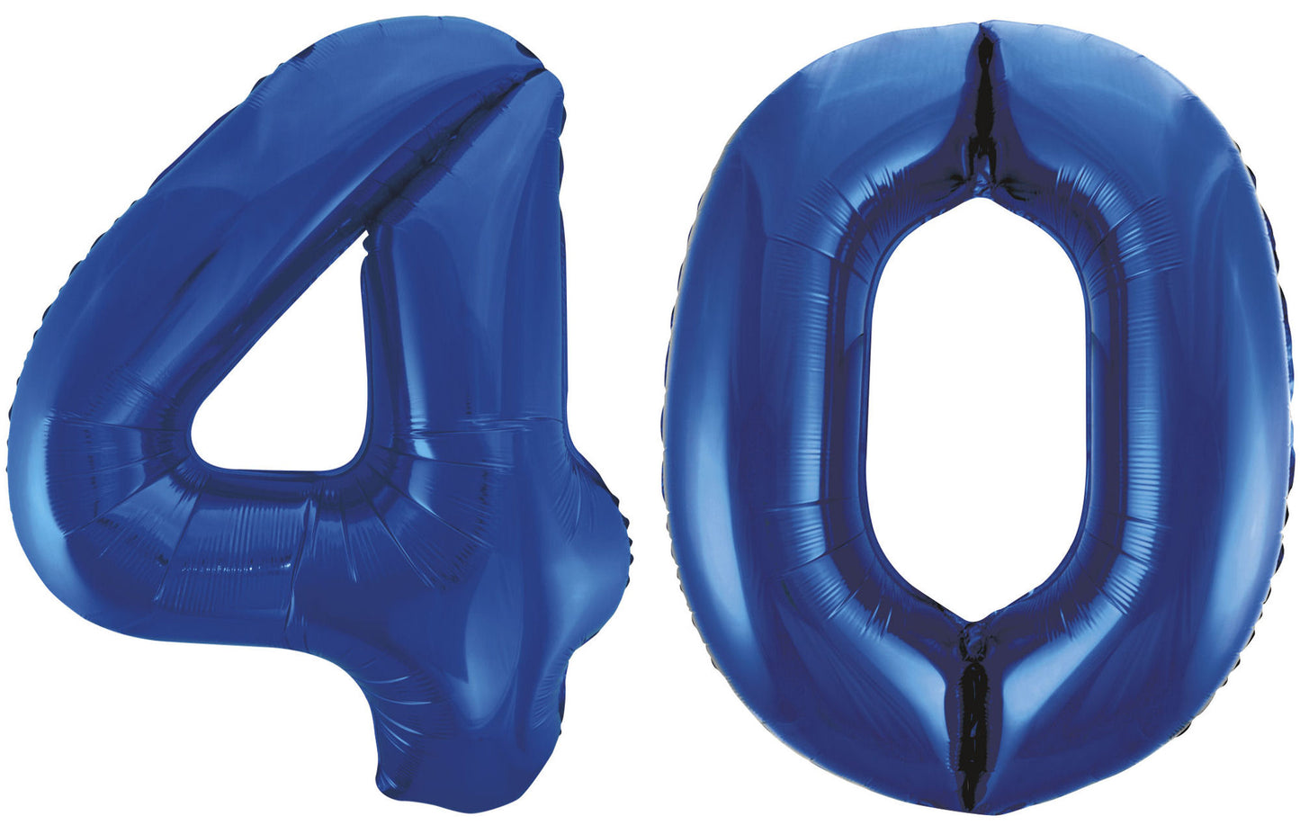 40th Birthday 34" Foil Balloon Kit In A Choice Of 8 Colours