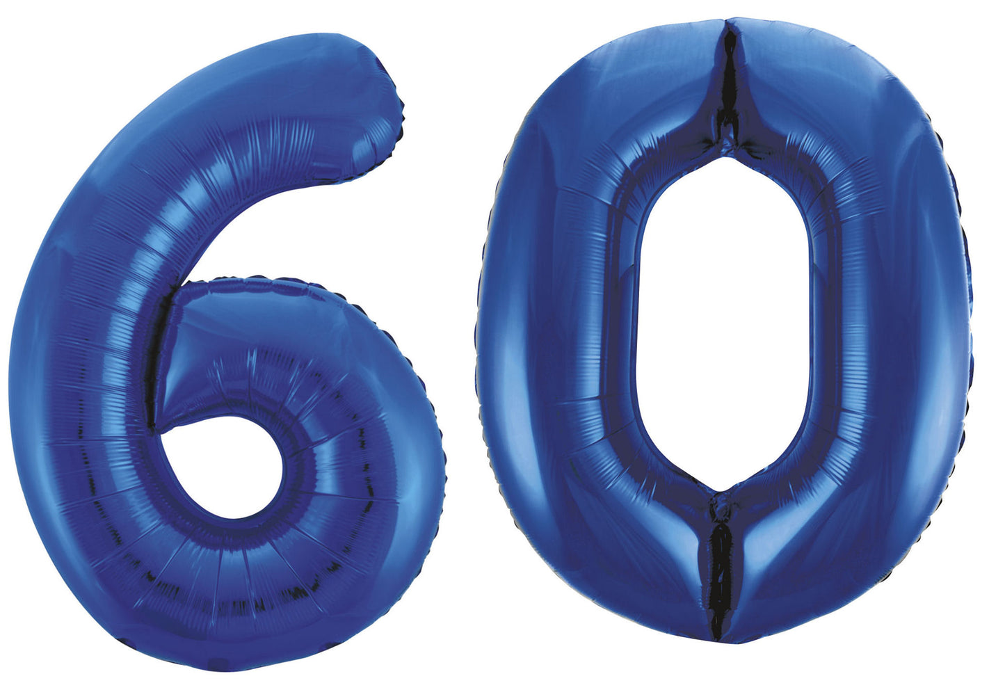 60th Birthday 34" Foil Balloon Kit In A Choice Of 8 Colours