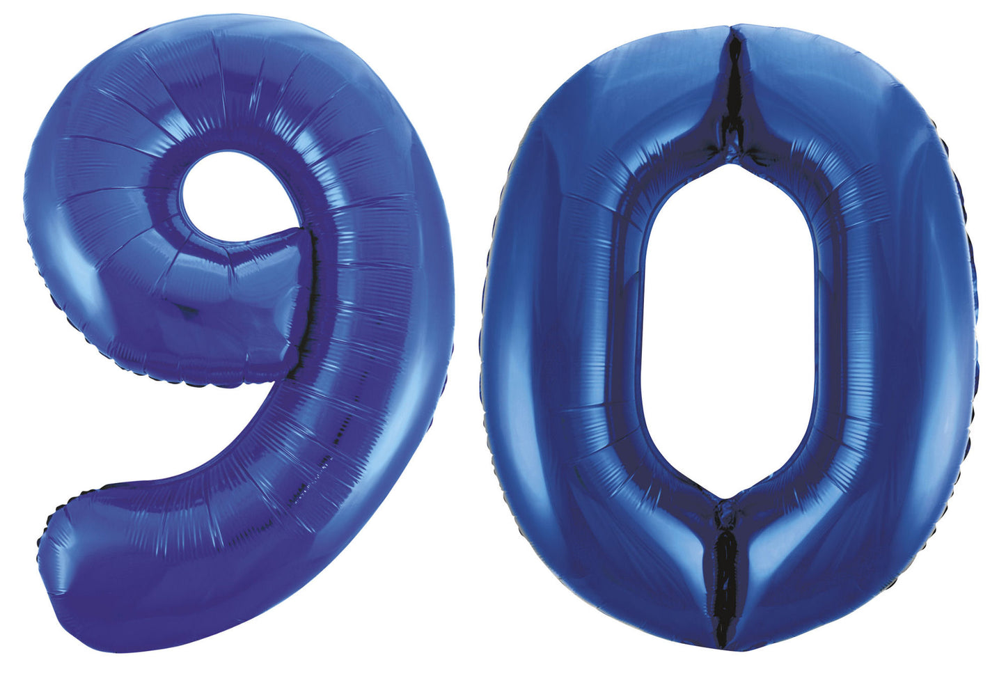 90th Birthday 34" Foil Balloon Kit In A Choice Of 8 Colours