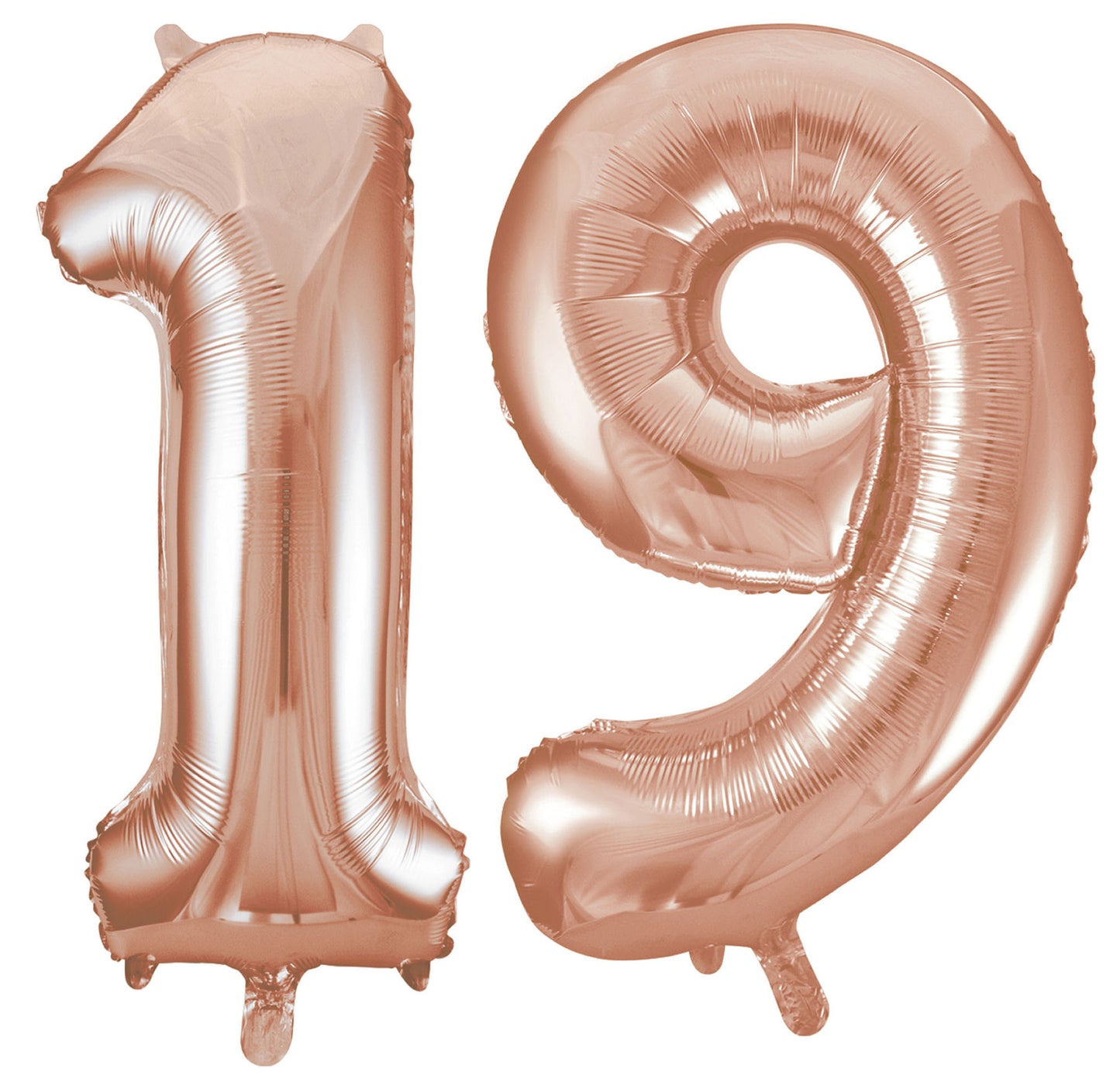 19th Birthday 34" Foil Balloon Kit In A Choice Of 8 Colours