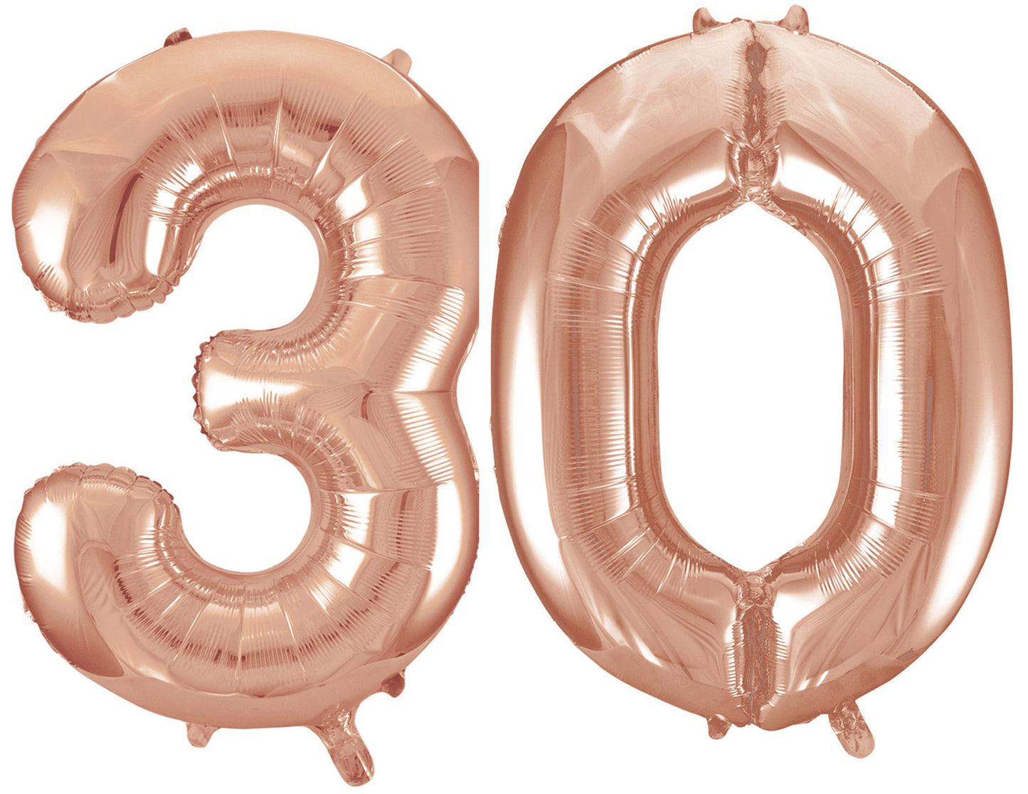 30th Birthday 34" Foil Balloon Kit In A Choice Of 8 Colours