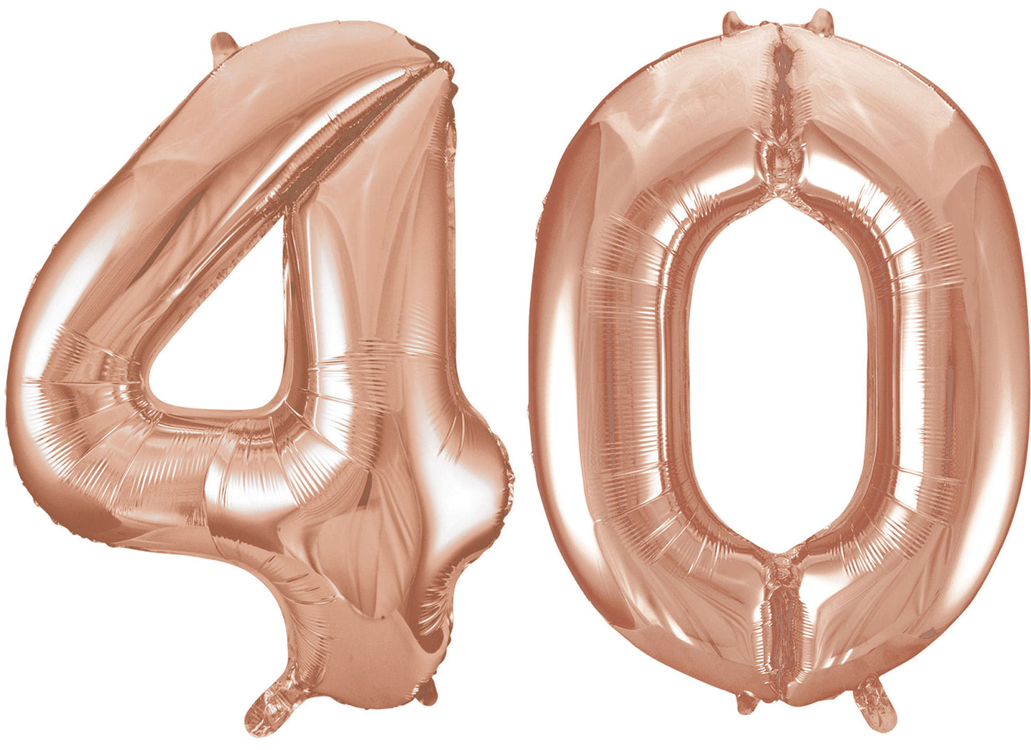 40th Birthday 34" Foil Balloon Kit In A Choice Of 8 Colours