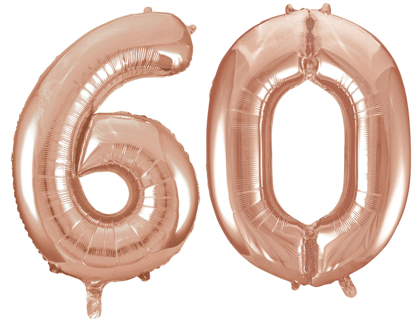 60th Birthday 34" Foil Balloon Kit In A Choice Of 8 Colours