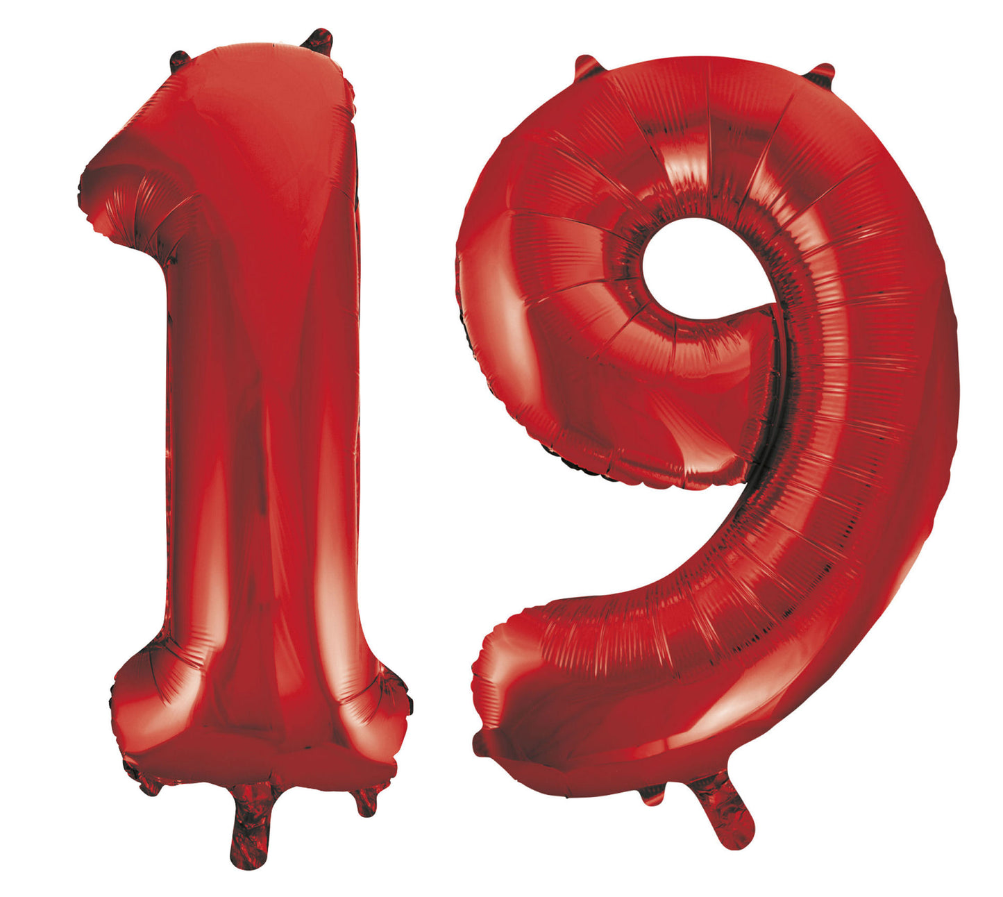 19th Birthday 34" Foil Balloon Kit In A Choice Of 8 Colours