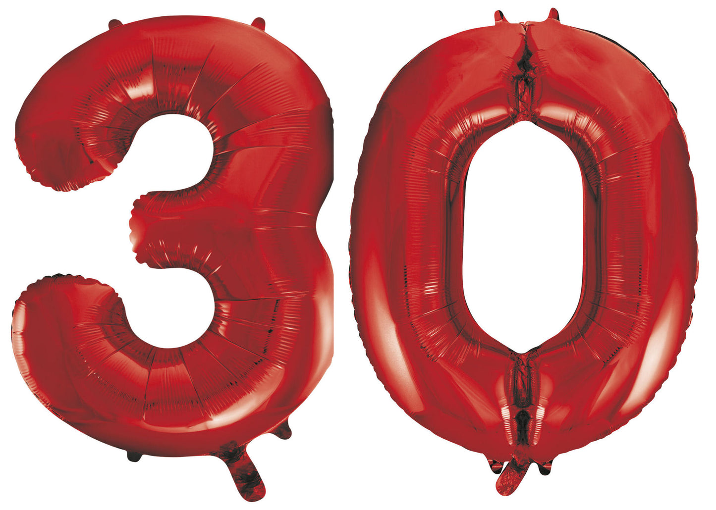 30th Birthday 34" Foil Balloon Kit In A Choice Of 8 Colours