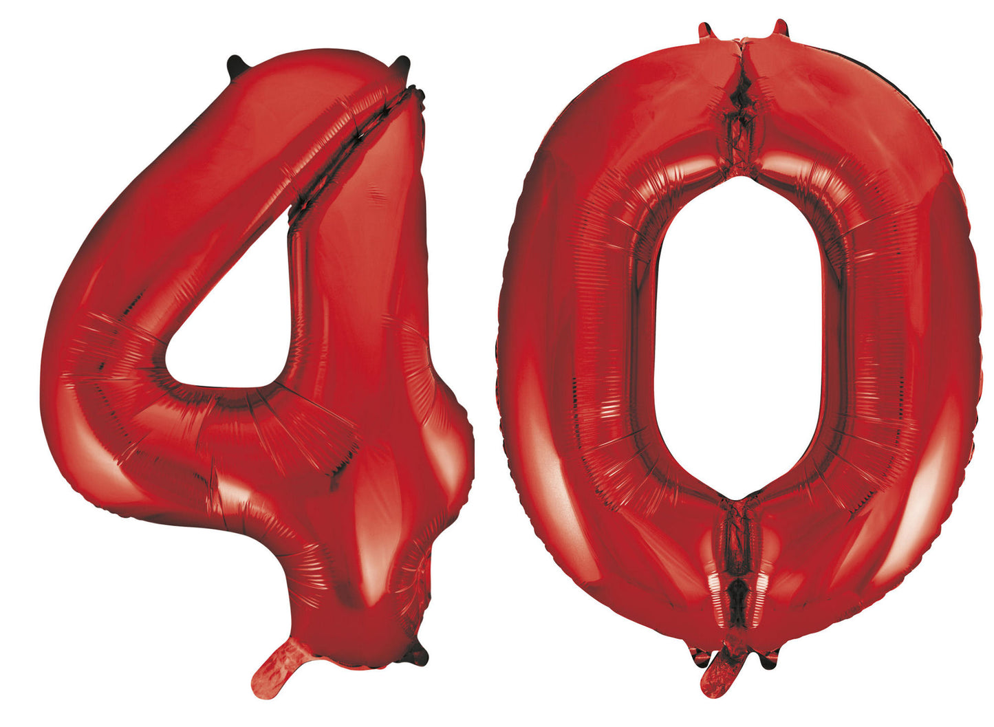 40th Birthday 34" Foil Balloon Kit In A Choice Of 8 Colours