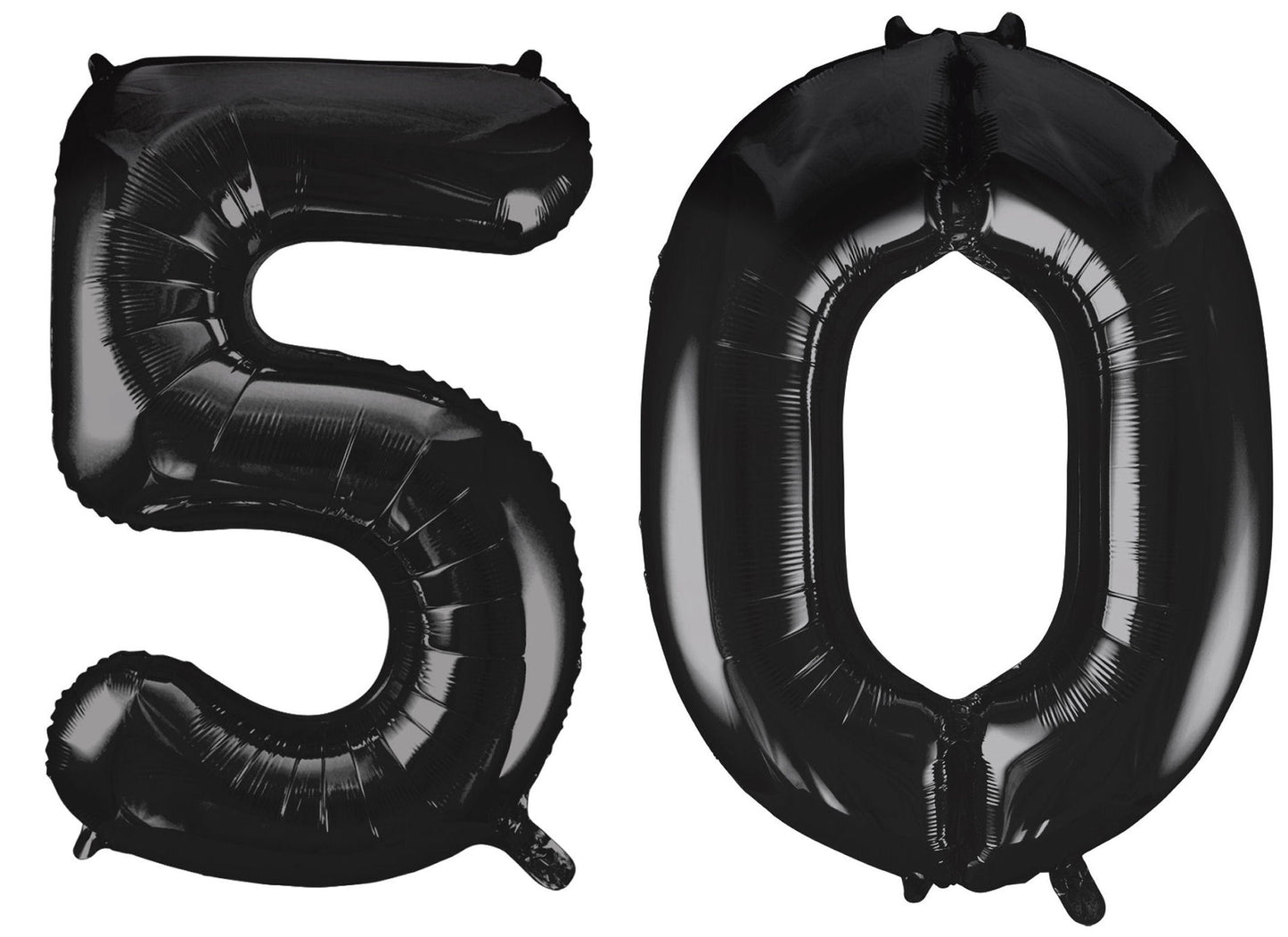 50th Birthday 34" Foil Balloon Kit In A Choice Of 8 Colours