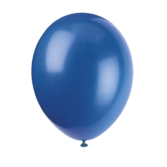 EVENING BLUE 12" Latex Balloons for Air or Helium