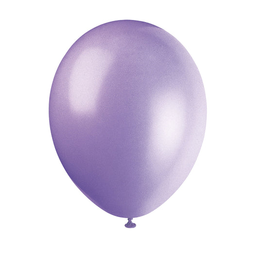 LILAC LAVENDER 12" Latex Balloons for Air or Helium