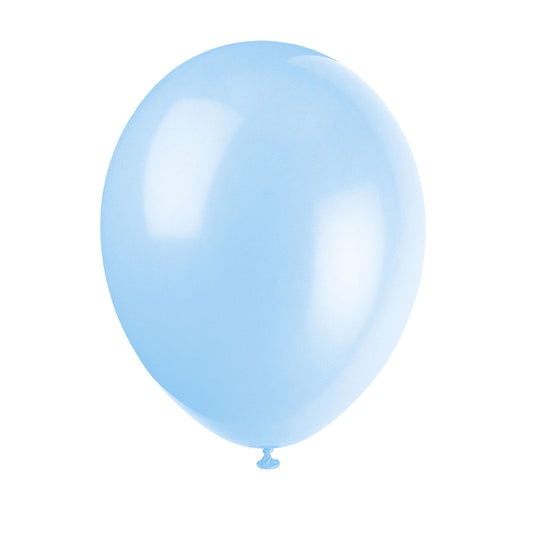COOL BLUE 12" Latex Balloons for Air or Helium
