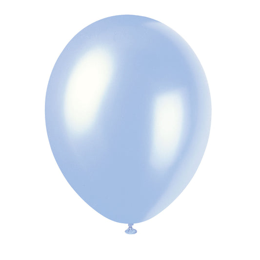 SKY BLUE 12" Latex Balloons for Air or Helium