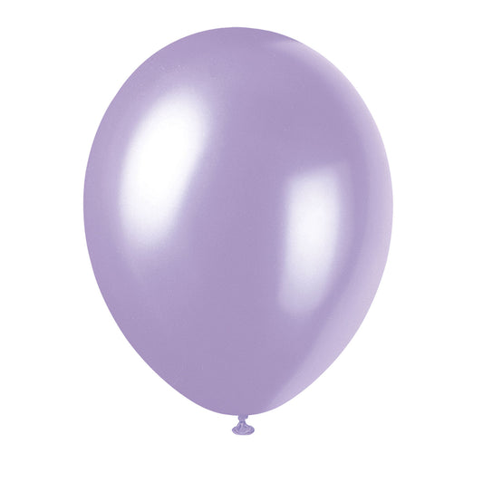LOVELY LAVENDER 12" Latex Balloons for Air or Helium