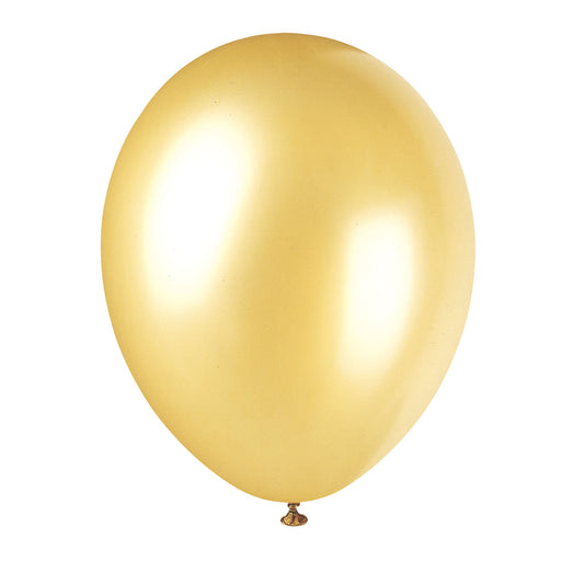 CHAMPAGNE GOLD 12" Latex Balloons for Air or Helium