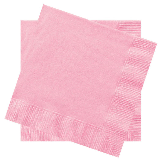 Recyclable Napkins In BABY PINK - Made From Sustainable Sourced Materials