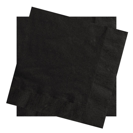 Recyclable Napkins In BLACK - Made From Sustainable Sourced Materials