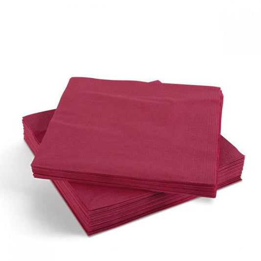 Dinner Napkins In Red Wine