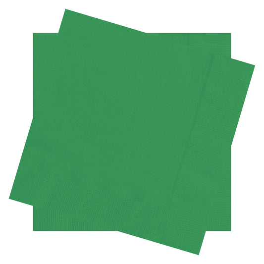 Recyclable Napkins In EMERALD GREEN - Made From Sustainable Sourced Materials