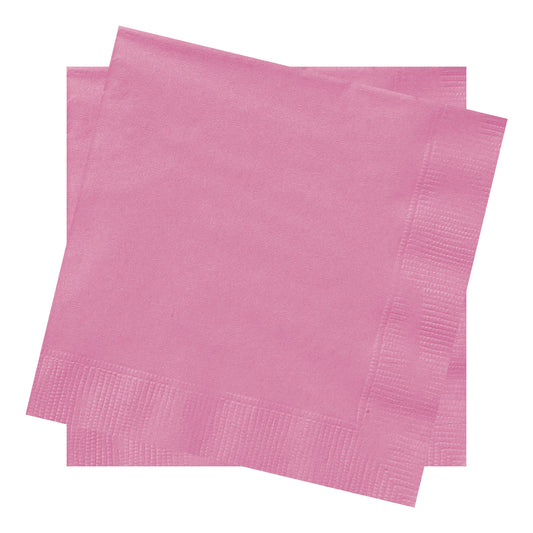 Recyclable Napkins In HOT PINK / CERESE - Made From Sustainable Sourced Materials