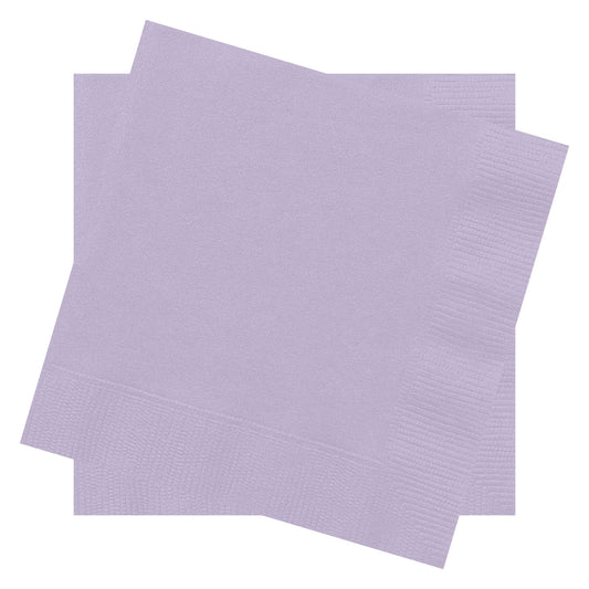 Recyclable Napkins In LAVENDER - Made From Sustainable Sourced Materials