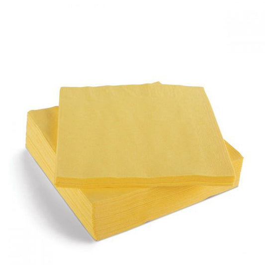 Dinner Napkins In Yellow