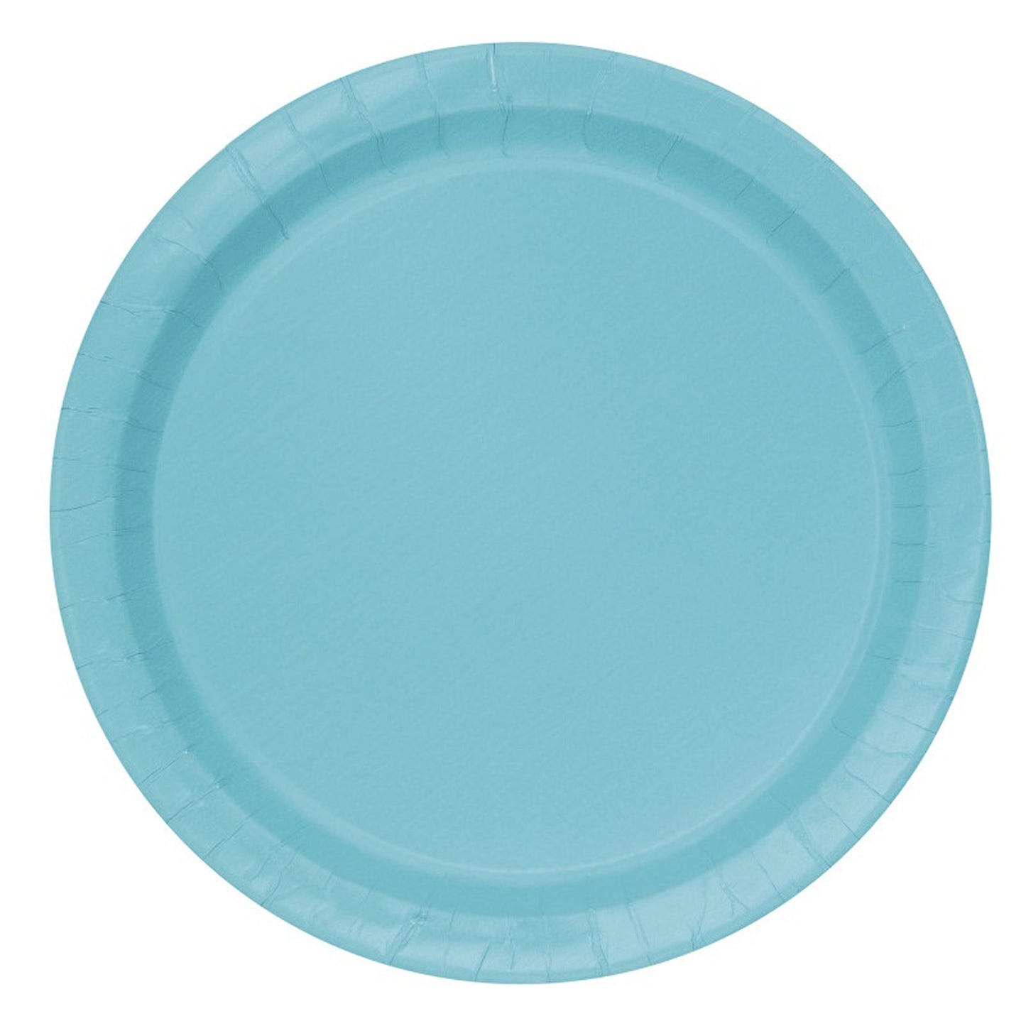 Sustainably Sourced 7" or 9" Recyclable TEAL / TURQUOISE Paper Party Plates